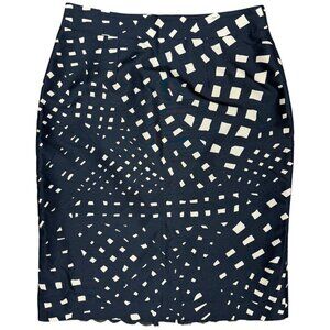 Women's TRINA TURK Silk Patterned Pencil Skirt | Size 6